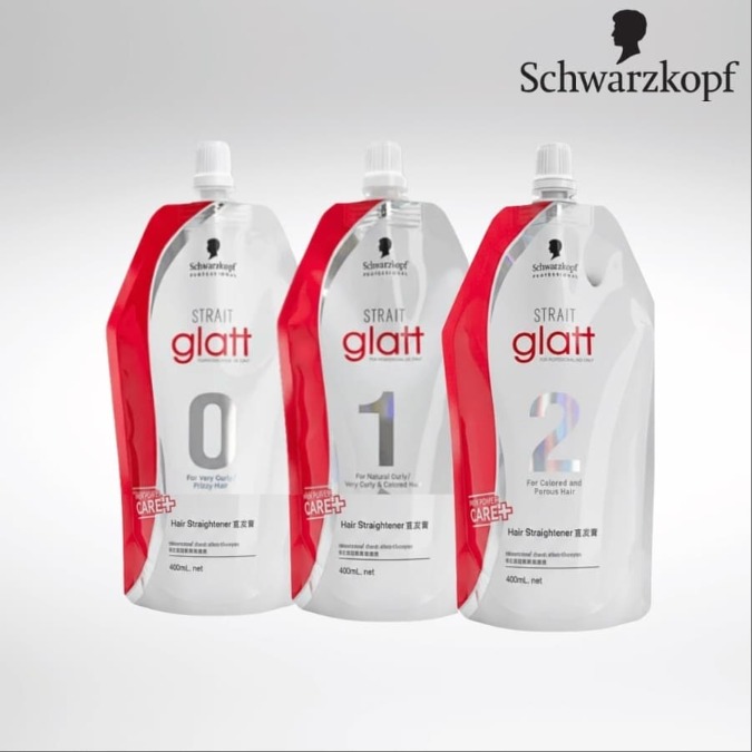 Kem Uốn Duỗi Tóc schwarzkopf Glatt 400ml Đức Cao Cấp Căng Sóng Mềm Mượt Tóc Myphamkhanhdiem