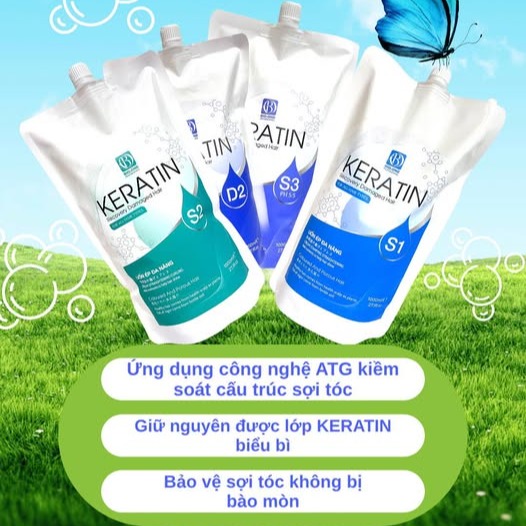 Uốn Duỗi Bio One 1000ml Công Nghệ ATG Nhật Bản Phục Hồi Bảo Vệ Tóc Căng Sóng Mềm Mịn Myphkhanhdiem